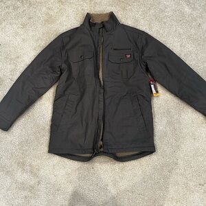 Wrangler Utility shearling lined field jacket Brand New